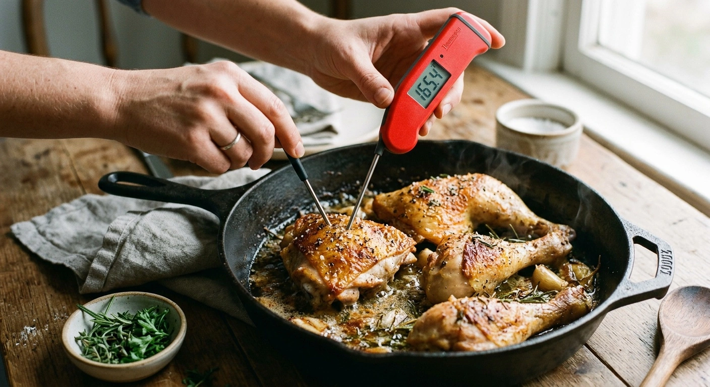 The Crispy Coop Journal - Chicken Cooking Times and Temperatures by Cut