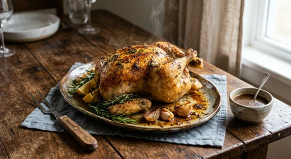 how long to roast a whole chicken