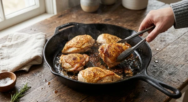 how to cook chicken in a pan