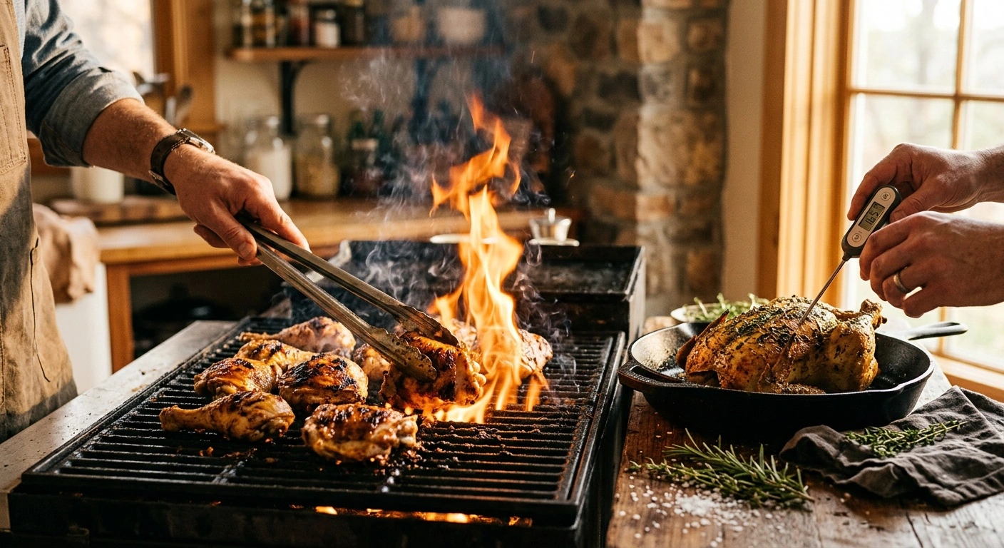 The Crispy Coop Journal - How to Cook Chicken: Methods, Times and Temperatures