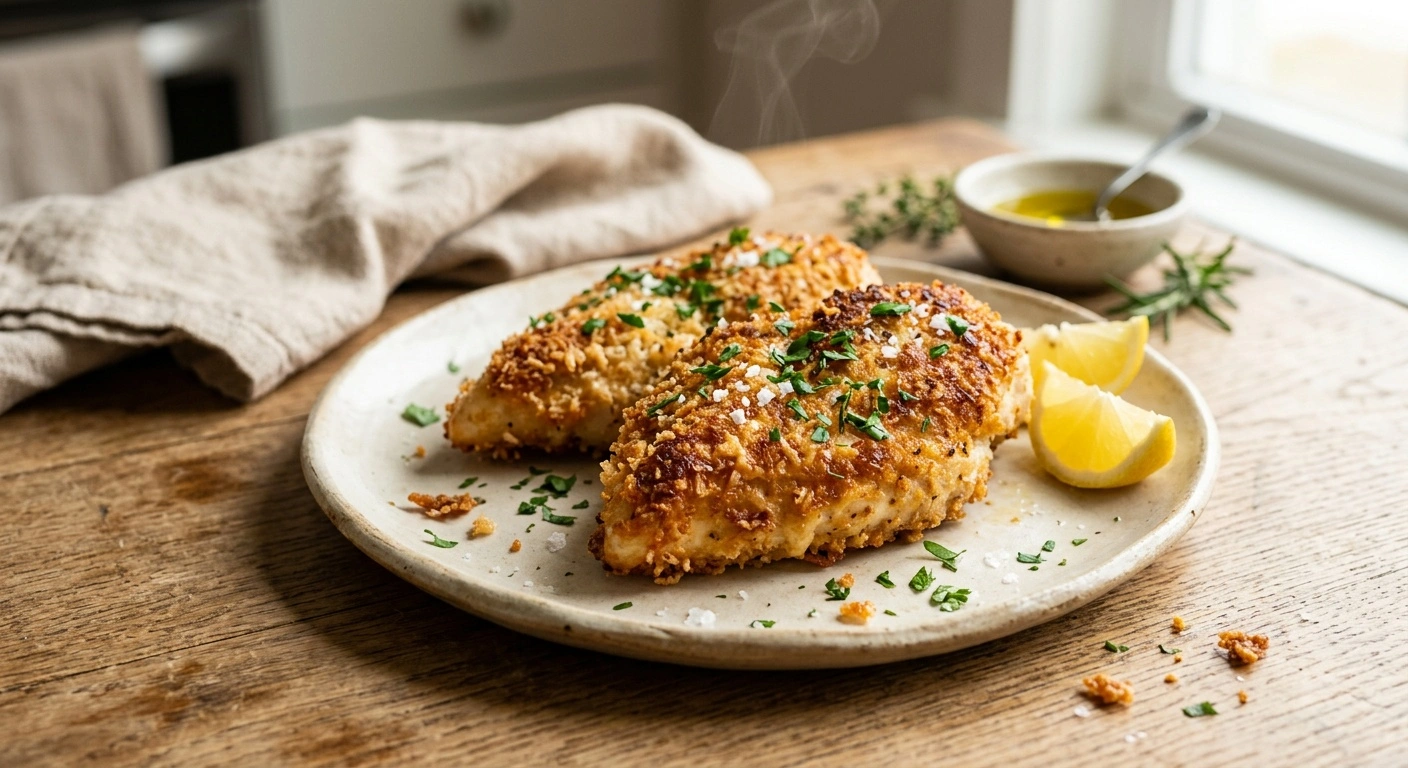 how to make parmesan crusted chicken