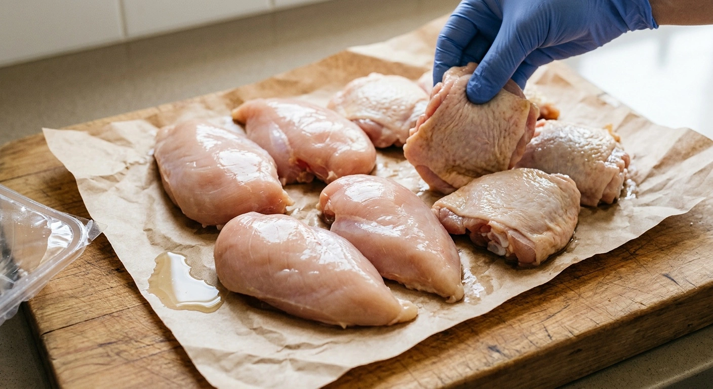 how to tell if raw chicken is bad